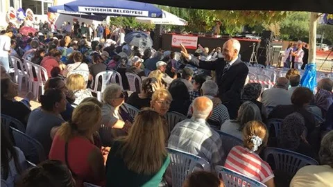 Çamak, aşure lokmasına katıldı