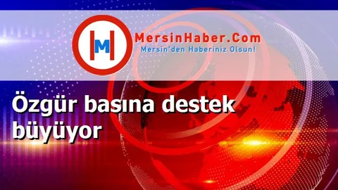 Özgür basına destek büyüyor