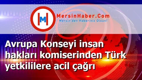 Avrupa Konseyi insan hakları komiserinden Türk yetkililere acil çağrı
