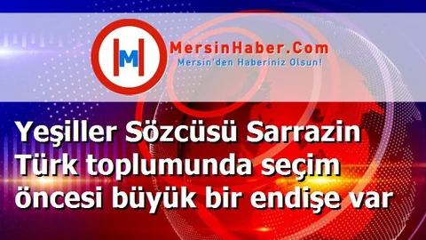 Yeşiller Sözcüsü Sarrazin Türk toplumunda seçim öncesi büyük bir endişe var