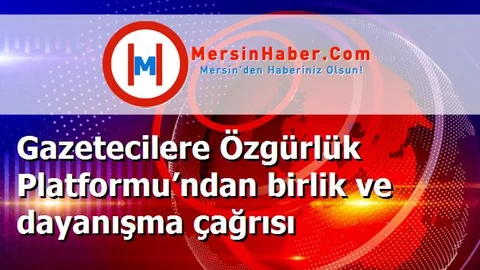 Gazetecilere Özgürlük Platformu’ndan birlik ve dayanışma çağrısı