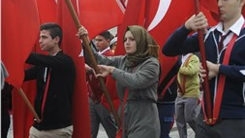 Cumhuriyet Bayramı Çanakkale'de de coşkuyla kutlandı