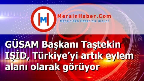 GÜSAM Başkanı Taştekin IŞİD, Türkiye’yi artık eylem alanı olarak görüyor