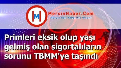 Primleri eksik olup yaşı gelmiş olan sigortalıların sorunu TBMM'ye taşındı