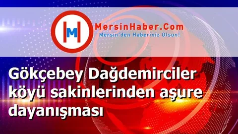 Gökçebey Dağdemirciler köyü sakinlerinden aşure dayanışması