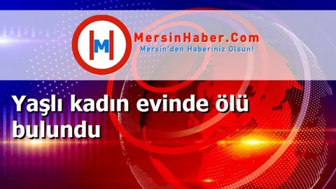 Yaşlı kadın evinde ölü bulundu