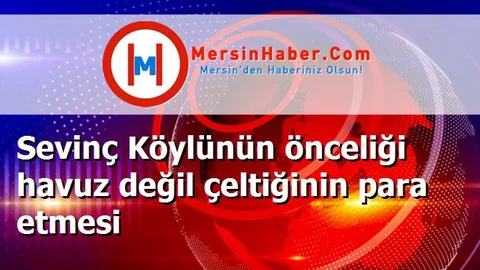 Sevinç Köylünün önceliği havuz değil çeltiğinin para etmesi