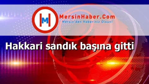 Hakkari sandık başına gitti
