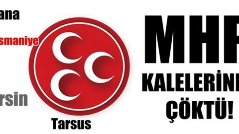 MHP, Güney’de kalesi olan şehirlerde şok yaşadı