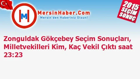 Zonguldak Gökçebey Seçim Sonuçları, Milletvekilleri Kim, Kaç Vekil Çıktı saat 23:23