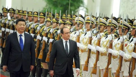 Fransa Cumhurbaşkanı Hollande Çin’de
