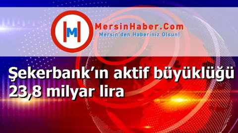 Şekerbank’ın aktif büyüklüğü 23,8 milyar lira