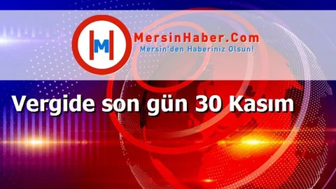 Vergide son gün 30 Kasım