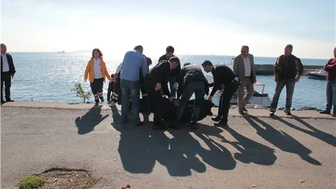 Denizde kadın cesedi bulundu
