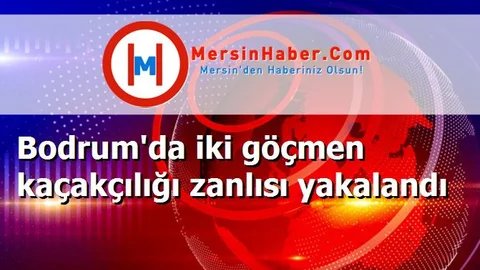 Bodrum'da iki göçmen kaçakçılığı zanlısı yakalandı