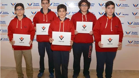 TÜBİTAK’ta Akdeniz Bölge Şampiyonu Burç Okulları oldu