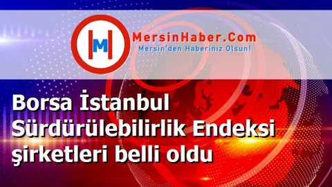 Borsa İstanbul Sürdürülebilirlik Endeksi şirketleri belli oldu