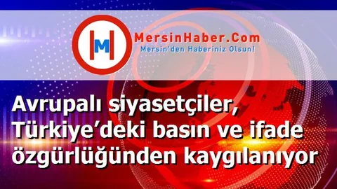 Avrupalı siyasetçiler, Türkiye’deki basın ve ifade özgürlüğünden kaygılanıyor