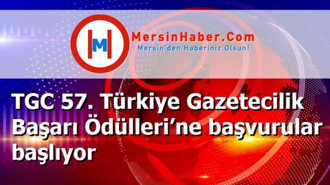 TGC 57. Türkiye Gazetecilik Başarı Ödülleri’ne başvurular başlıyor