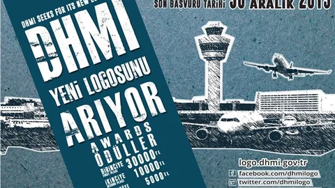 DHMİ’den 30 bin lira ödüllü logo yarışması
