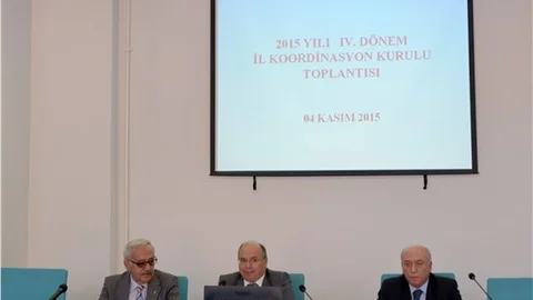 Muğla'da kamu yatırımları değerlendirildi