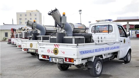 Yenimahalle 4 bin 750 litre haşere ilacı kullandı