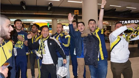 Fenerbahçe Amsterdam Hotel Okura'a ulaştı