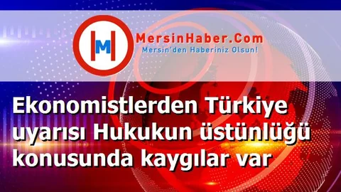Ekonomistlerden Türkiye uyarısı Hukukun üstünlüğü konusunda kaygılar var