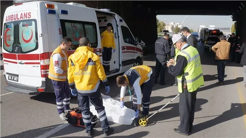 Yaşlı adam, karşıya geçmek isterken canından oldu