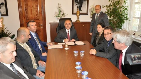 Edremit'te okul protokolü imzalandı