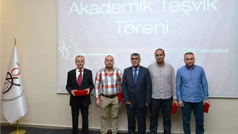 OKÜ Rektörü Büyükalaca Akademik çalışma yapanlara teşvik veriyoruz