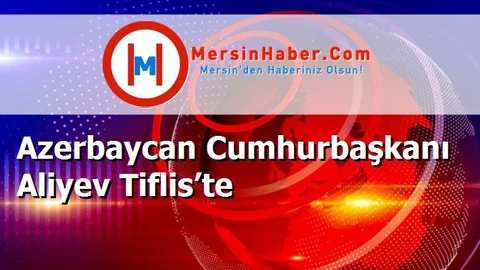 Azerbaycan Cumhurbaşkanı Aliyev Tiflis’te