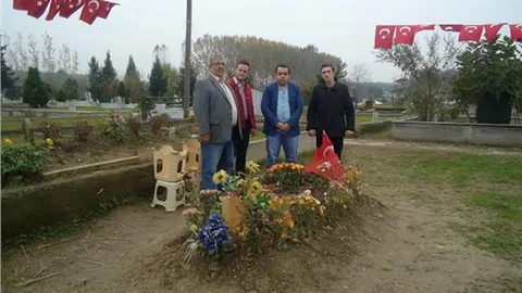 Şehit ailesi ziyaretlerle yalnız bırakılmıyor