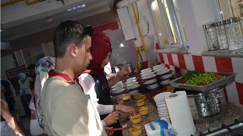 Liseli öğrenciler bir birinden farklı lezzet, tat ile ustalıklarını konuşturdu