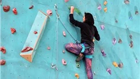 Tırmanış yarışmaları düzenlendi