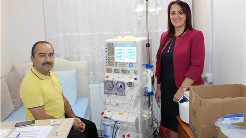 Denizli'de evde hemodiyaliz uygulaması başlatıldı