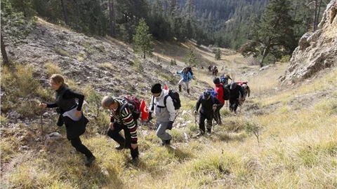 Geleneksel Ilgaz Küçük Hacet Tırmanışı gerçekleştirildi