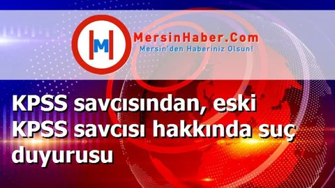 KPSS savcısından, eski KPSS savcısı hakkında suç duyurusu