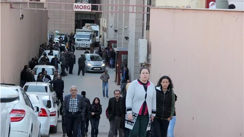 Silvan’da öldürülen taksi şoförü Diyarbakır’da morga kaldırıldı
