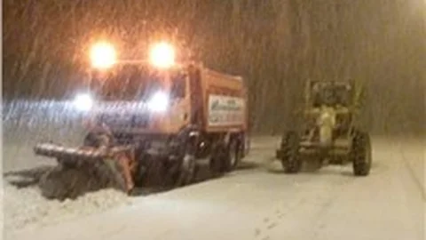 Kayseri’ye mevsimin ilk karı düştü, Erciyes'te kar kalınlığı 10 cm aştı