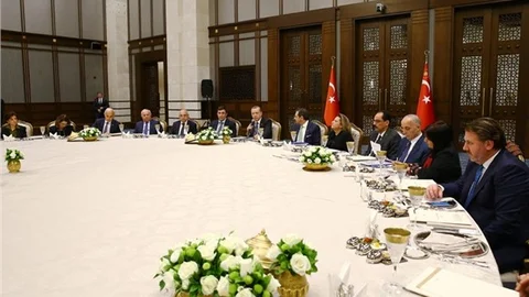 Erdoğan, G-20 açılım gruplarının temsilcilerini ağırladı