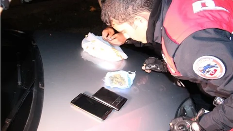 Zonguldak'ta polis uyuşturucu ele geçirdi 4 gözaltı