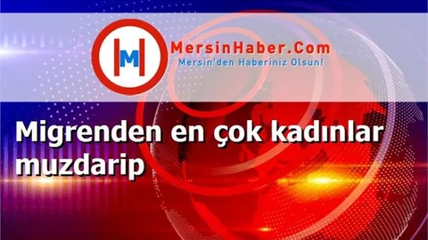 Migrenden en çok kadınlar muzdarip