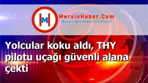 Yolcular koku aldı, THY pilotu uçağı güvenli alana çekti