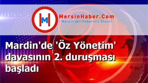 Mardin'de 'Öz Yönetim' davasının 2. duruşması başladı