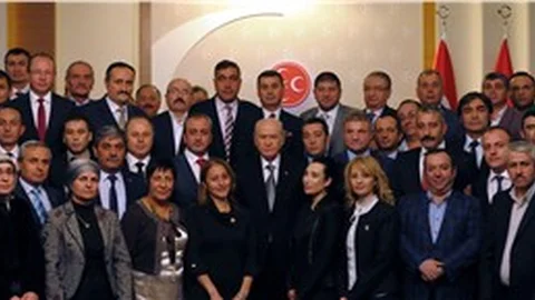 MHP Ankara İl Teşkilatı'ndan Bahçeli’ye destek ziyareti