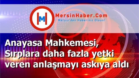 Anayasa Mahkemesi, Sırplara daha fazla yetki veren anlaşmayı askıya aldı