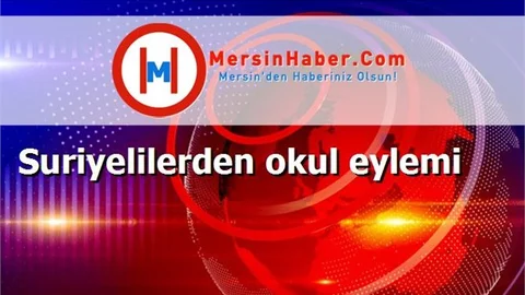 Suriyelilerden okul eylemi