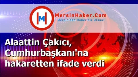 Alaattin Çakıcı, Cumhurbaşkanı'na hakaretten ifade verdi