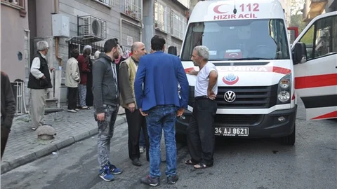 Felçli hasta yangın kurbanı